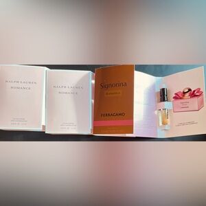 Ralph Lauren Romance and Ferragamo Signorina Romantica